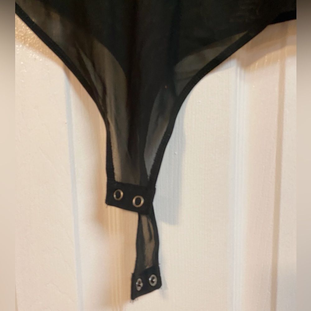 Whimsigoth Mesh Grunge Goth Festival Rave Bodysuit New with Tags One Piece - Picture 5 of 6